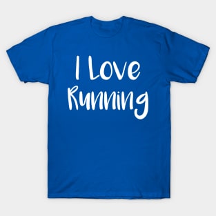 I Love Running Sport Lover Gift Women T-Shirt